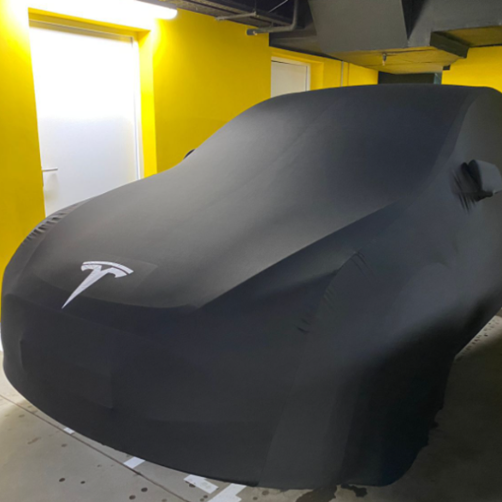 TESLA 2025|2026 Model Y Juniper Indoor and Outdoor Car Cover with Bag - Black (Indoor)