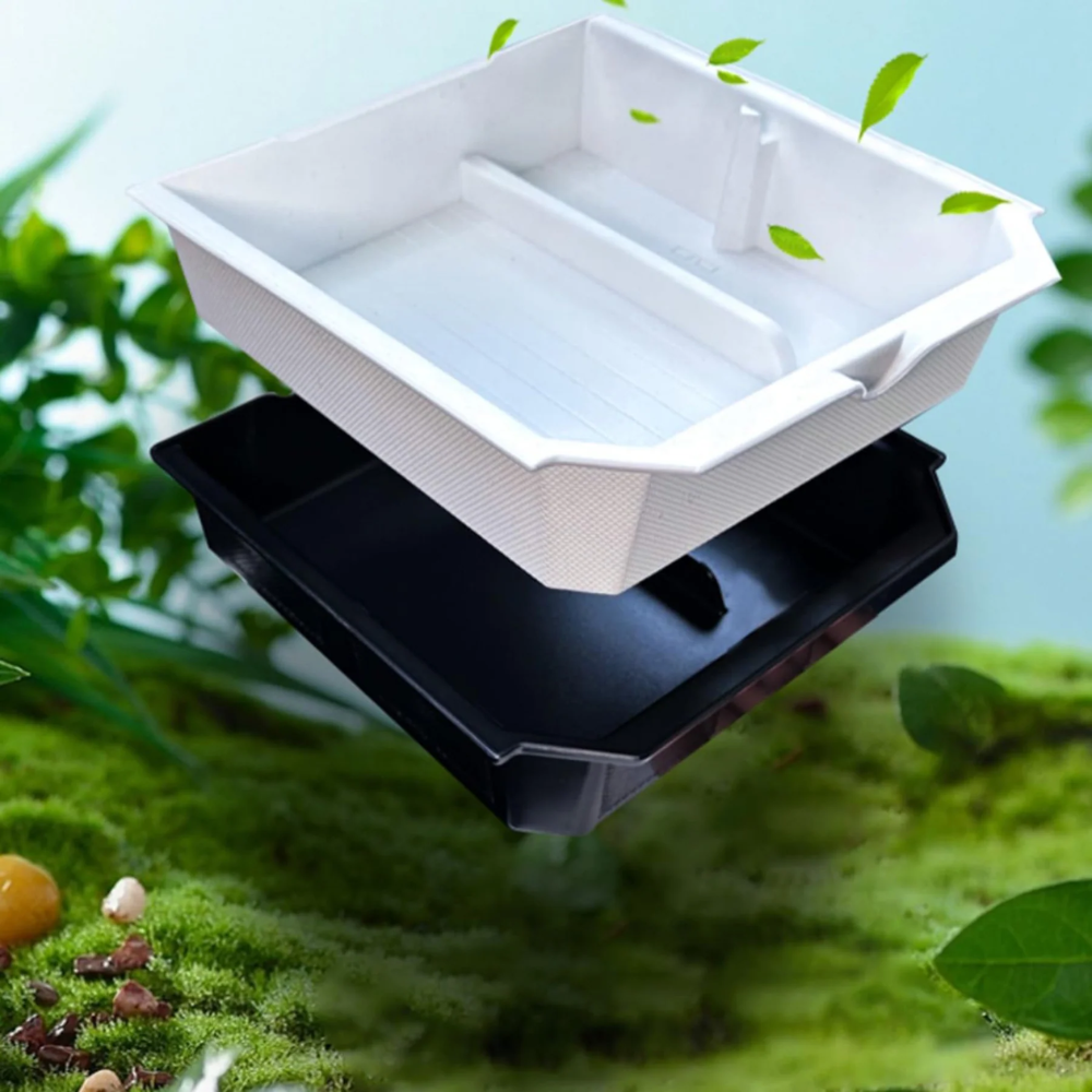 TESLA 2025/2026 Model Y| Model 3| Model YL Double Layer Center Console Sunglasses Storage Box - White