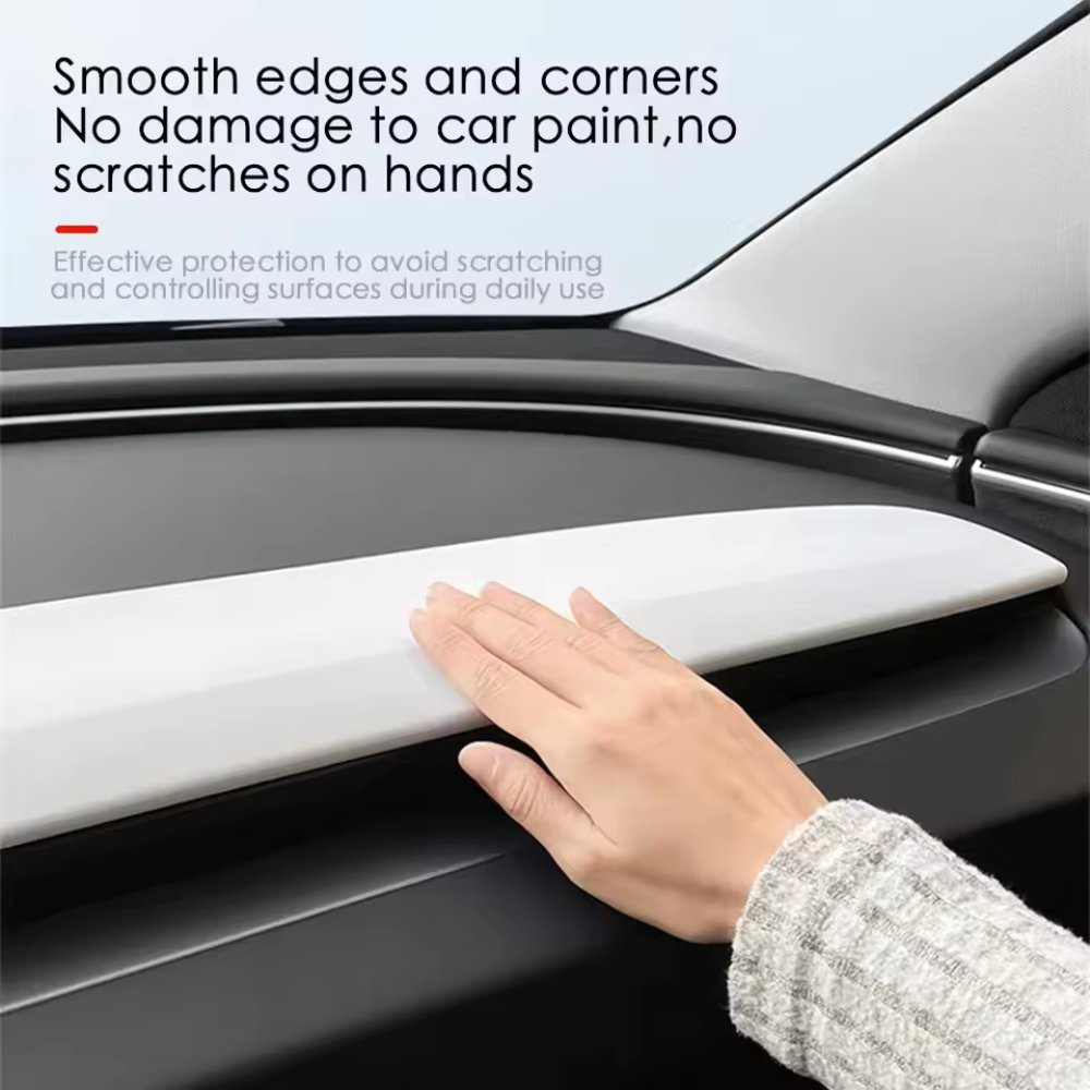 CIIYAA TESLA Model Y | Model 3 | Model YL PureDeco Dashboard Cover - Matte White