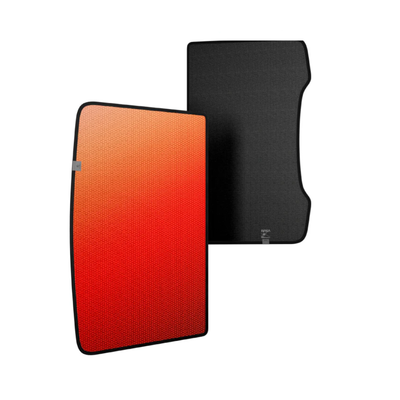 HALOBLK TESLA 2025|2026 Model Y Juniper and Model YL Foldable Roof Sunshade with Magnetic Clip - Black