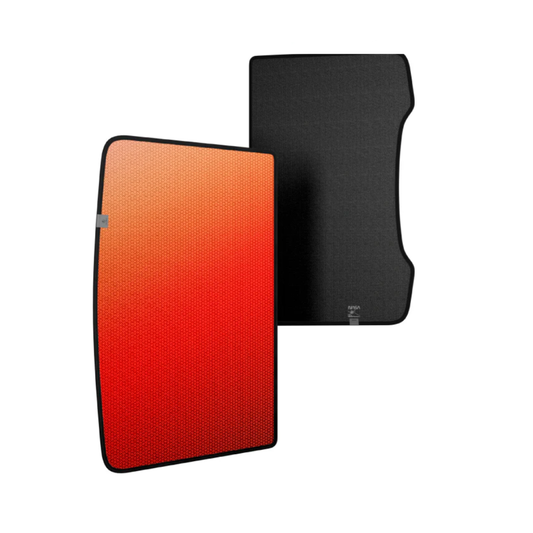 HALOBLK TESLA 2025|2026 Model Y Juniper and Model YL Foldable Roof Sunshade with Magnetic Clip - Black