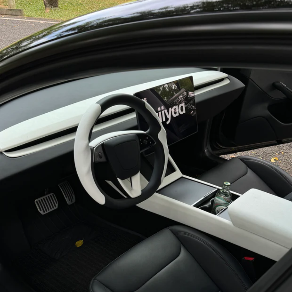CIIYAA TESLA Model Y | Model YL | Model 3 PureDeco ABS Wireless Charging Panel Frame