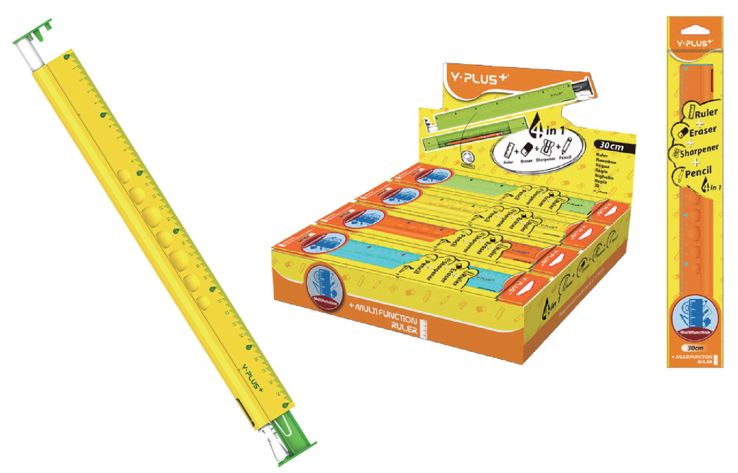 Y-Plus+ 4 in 1 Multifunction Ruler