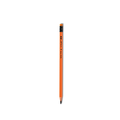 Y-Plus+ WE-TRI Wood Pencil with Eraser 12 Pieces (2B & HB type pencil)