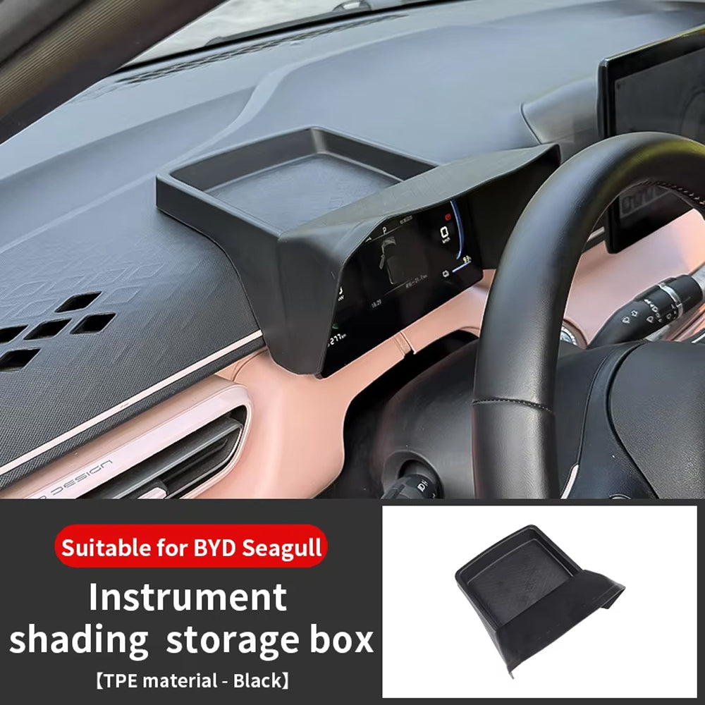 BYD Seagull Car TPE Panel Blackout Cover Organizer - Black