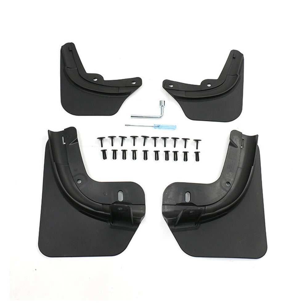 TESLA 2025 Model Y Juniper PP+TPE Front and Rear Fender Splash Guard - 1SET(4PCS.)