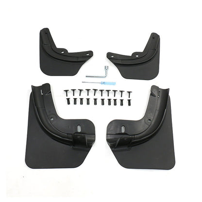 TESLA 2025 Model Y Juniper PP+TPE Front and Rear Fender Splash Guard - 1SET(4PCS.)