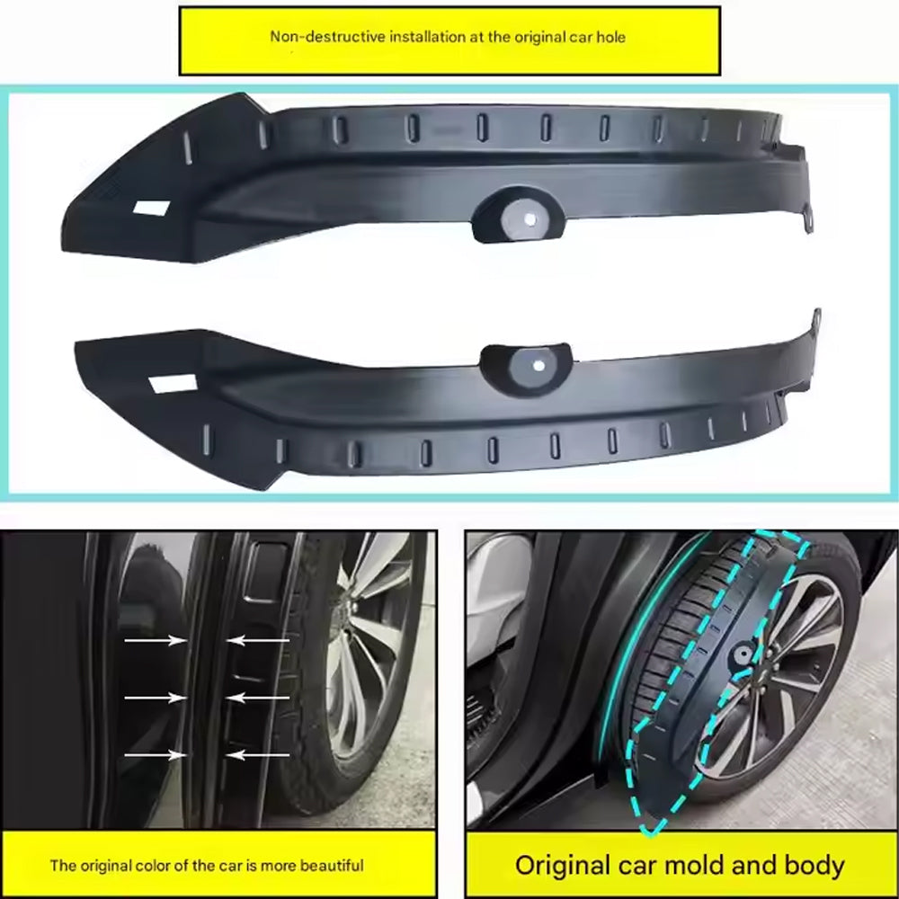 BYD Sealion 6 Rear Wheel Lining Mudguard - 2PCS (Black)