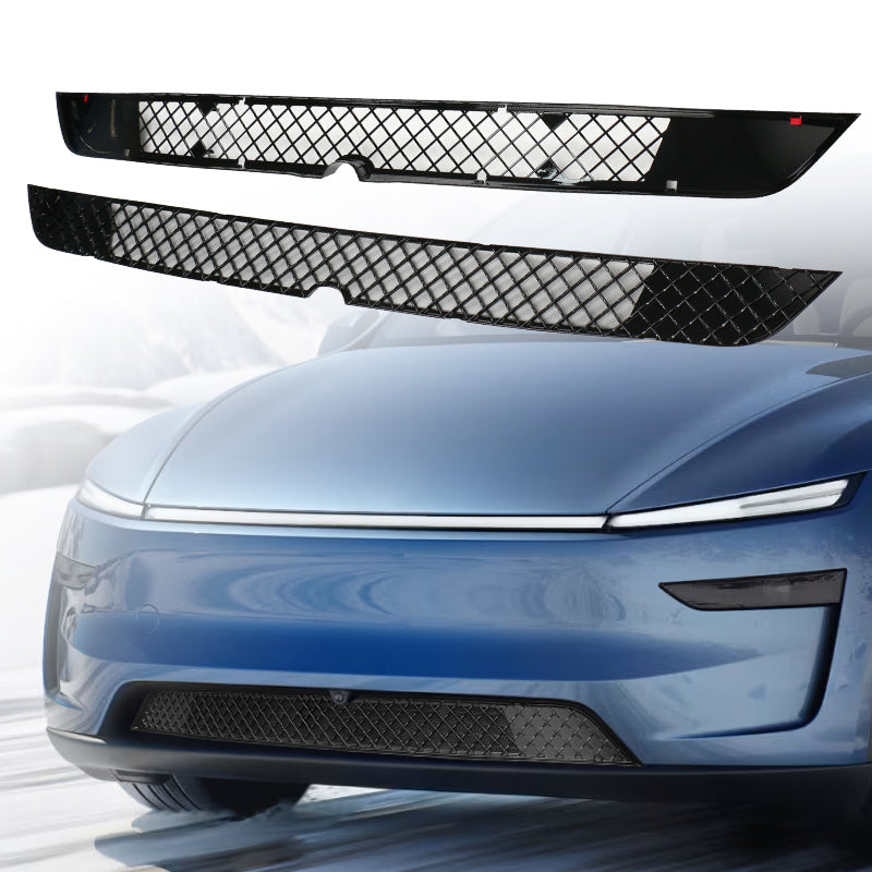 TESLA 2025 Model Y Juniper ABS Detachable Anti-Insect Mesh Grille Guard