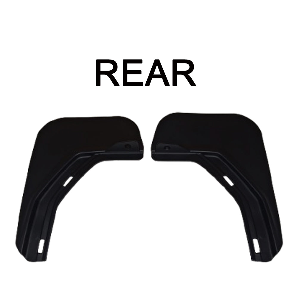 BYD Seagull Front and Rear Scratch Resistant Mudguard 1 Set - BLACK