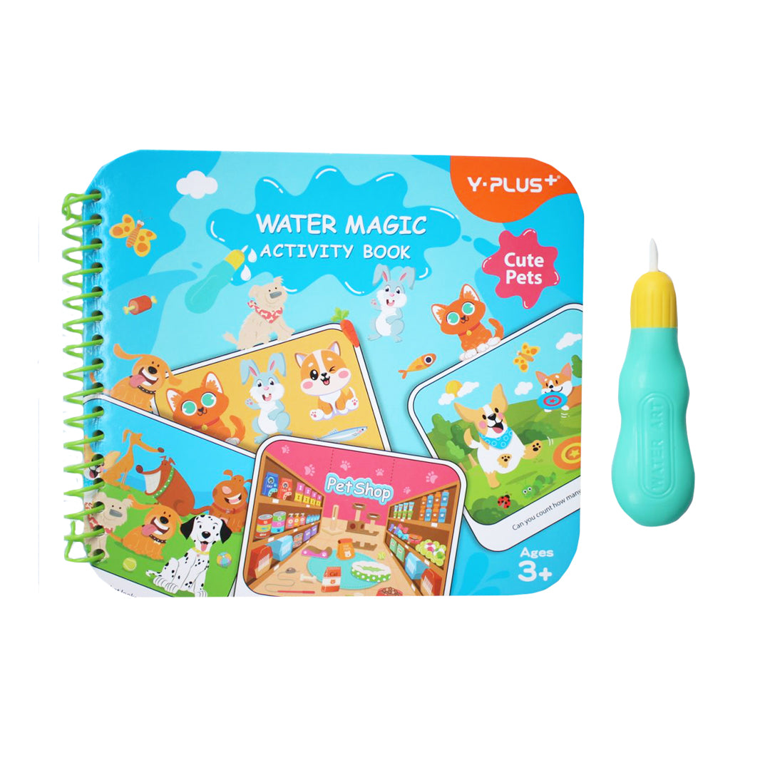 Y-Plus+ Water Magic Activity Book