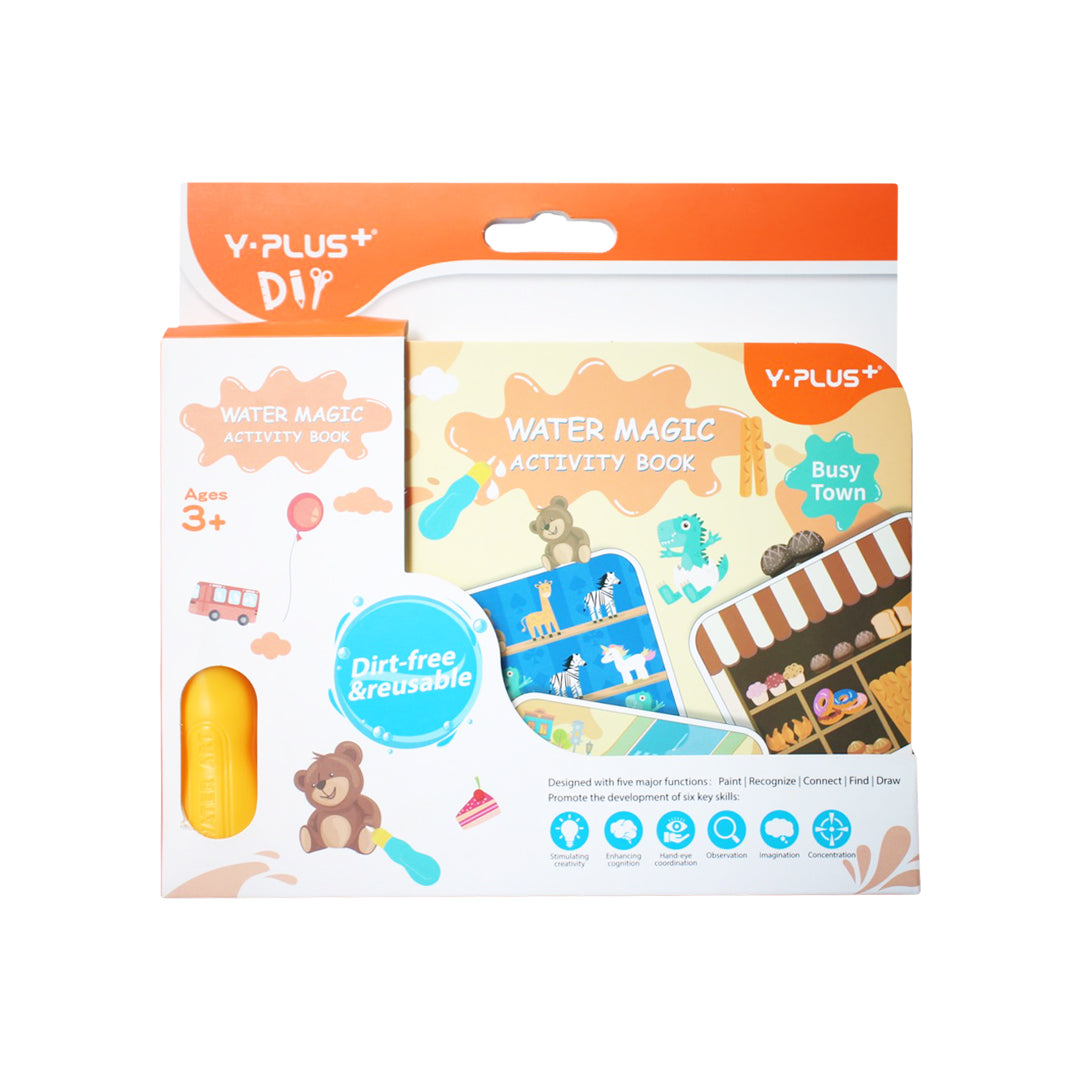 Y-Plus+ Water Magic Activity Book