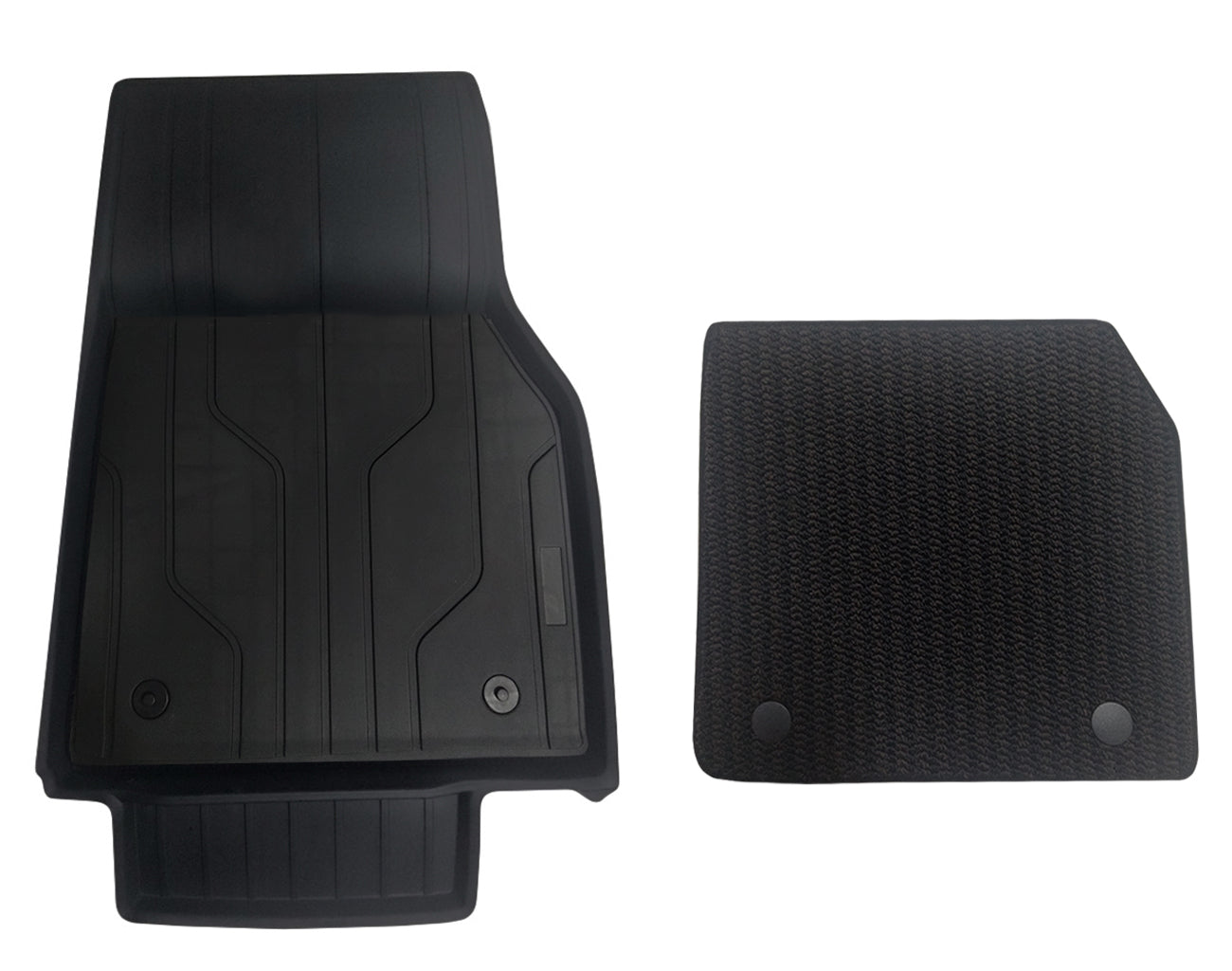 2025 TESLA Model Y Juniper Waterproof TPE Odorless Cargo Liners Floor Double Layer Mats - 1 SET (10PCS)