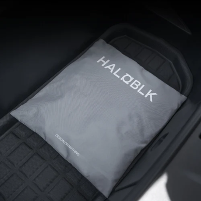 HALOBLK TESLA 2025|2026 Model Y Juniper and Model YL Foldable Roof Sunshade with Magnetic Clip - Black