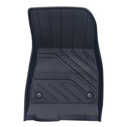 TESLA 2024-2026 MODEL 3 All-Weather Single Layer Injected Molded TPE Odorless Cargo Liners Floormats - 1 SET (3PCS)