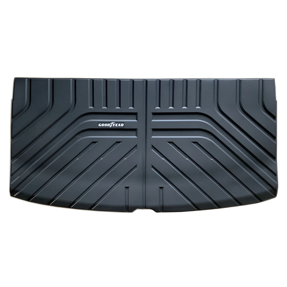 TESLA 2026 MODEL YL All-Weather Double Layer Injected Molded TPE Odorless Cargo Liners Floormats - 1 SET (9PCS)