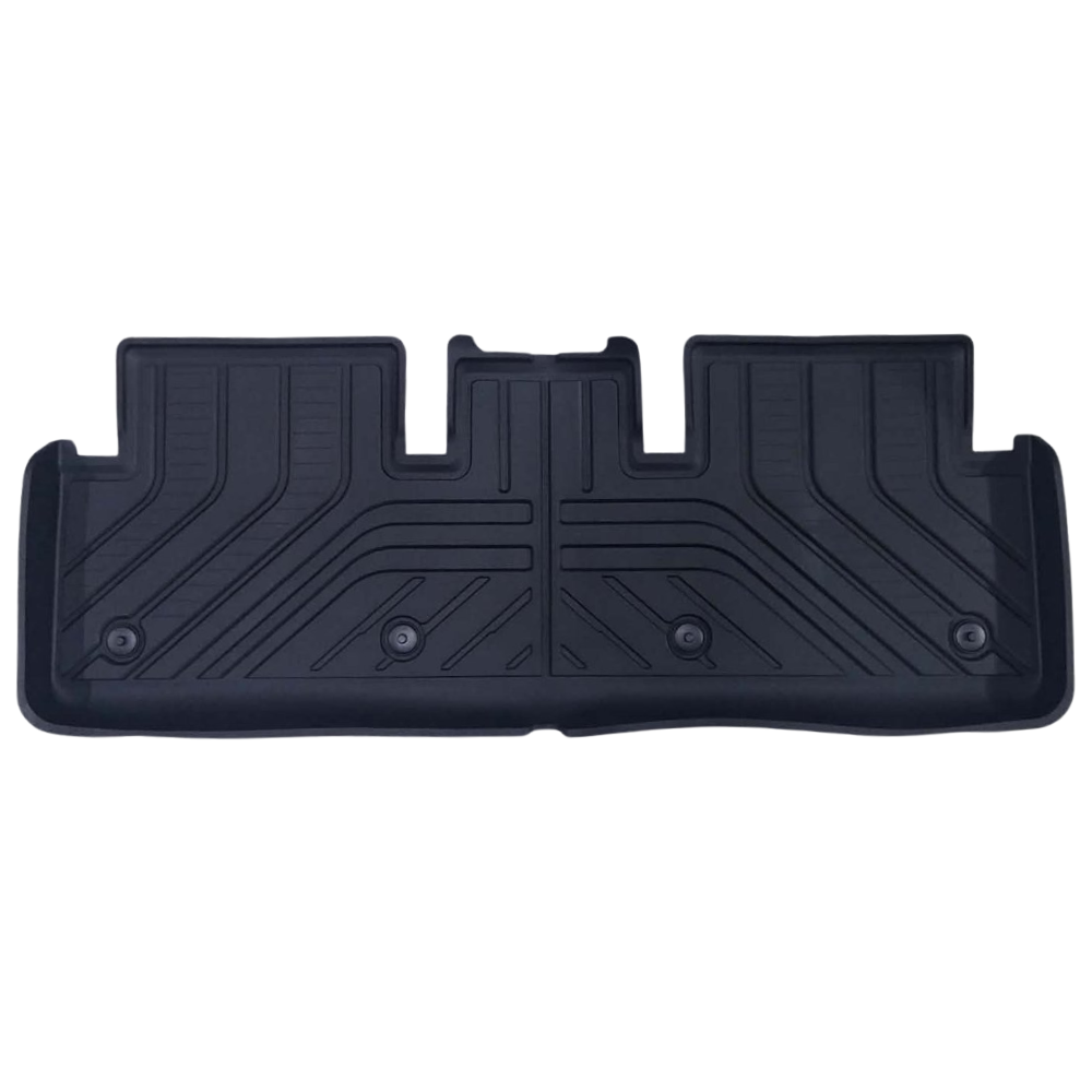 TESLA 2024-2026 MODEL 3 All-Weather Single Layer Injected Molded TPE Odorless Cargo Liners Floormats - 1 SET (3PCS)