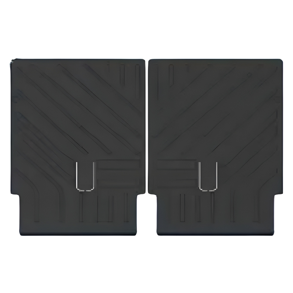 TESLA 2026 MODEL YL All-Weather Single Layer Injected Molded TPE Odorless Cargo Liners Floor Mats - 1 SET (9PCS)