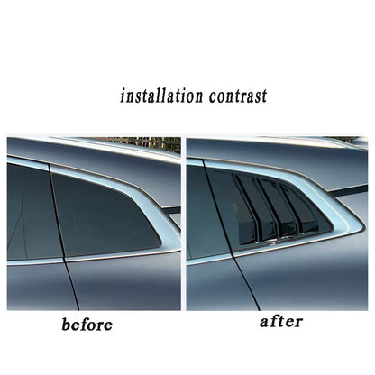 BYD Sealion 6 Rear ABS Triangle Shutter Louver Window - 1SET (2PCS)