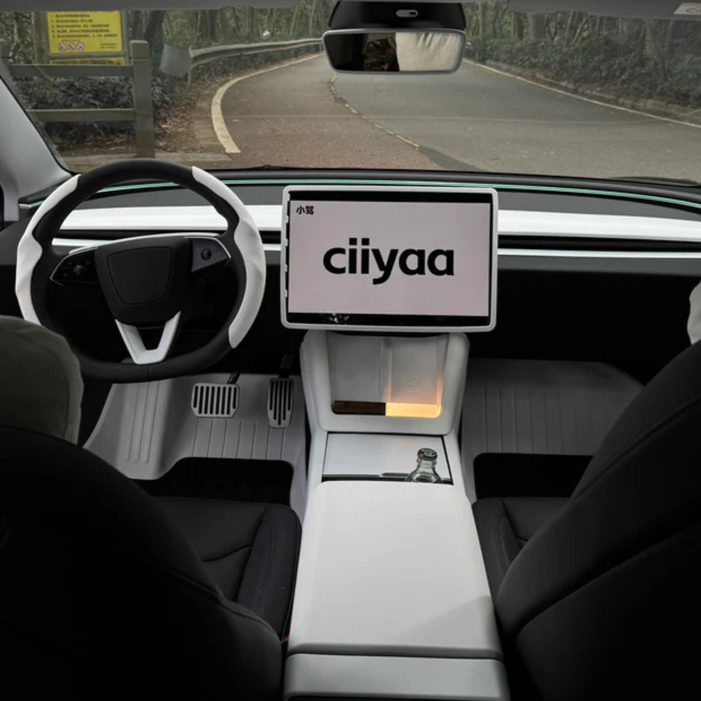 CIIYAA TESLA Model Y Juniper | Model 3 Highland | Model YL PureDeco Dashboard Air Vent Trim - 1 SET (2PCS)