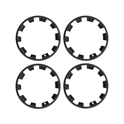 TESLA 2025 Model Y Juniper ABS+PC 20 Inch Wheel Hub Protection Ring - 1 SET (4PCS)