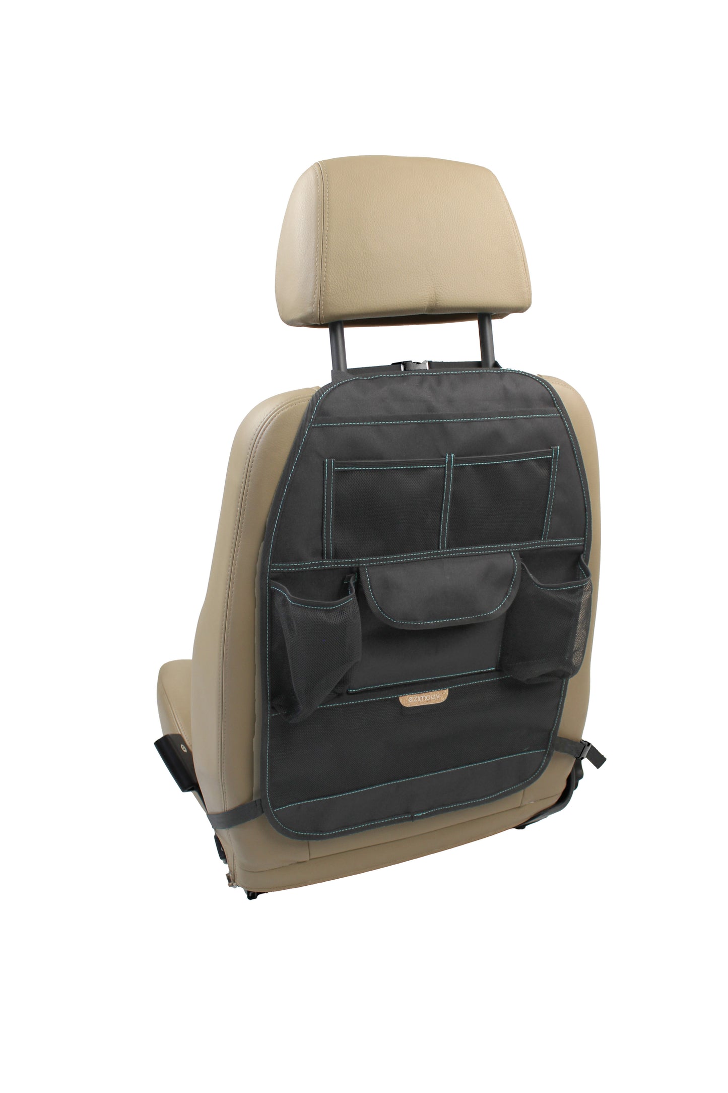 EZIMOOV Travel Plus Eco Designed Car Seat Organizer & Protector