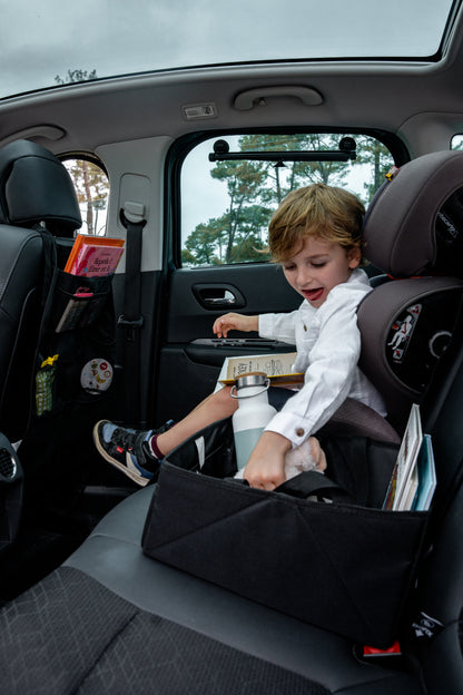 EZIMOOV Travel Plus Eco Designed Car Seat Organizer & Protector