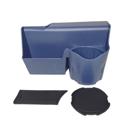 BYD Seagull Car Passenger Scratch Resistant Non-Slip Water Cup Organizer - Blue