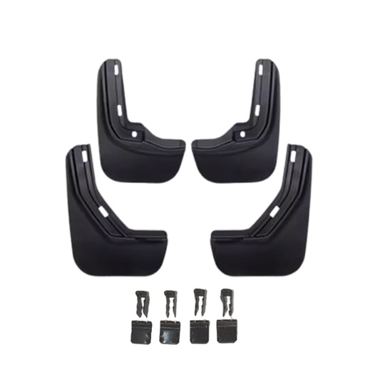BYD Seagull Front and Rear Scratch Resistant Mudguard 1 Set - BLACK