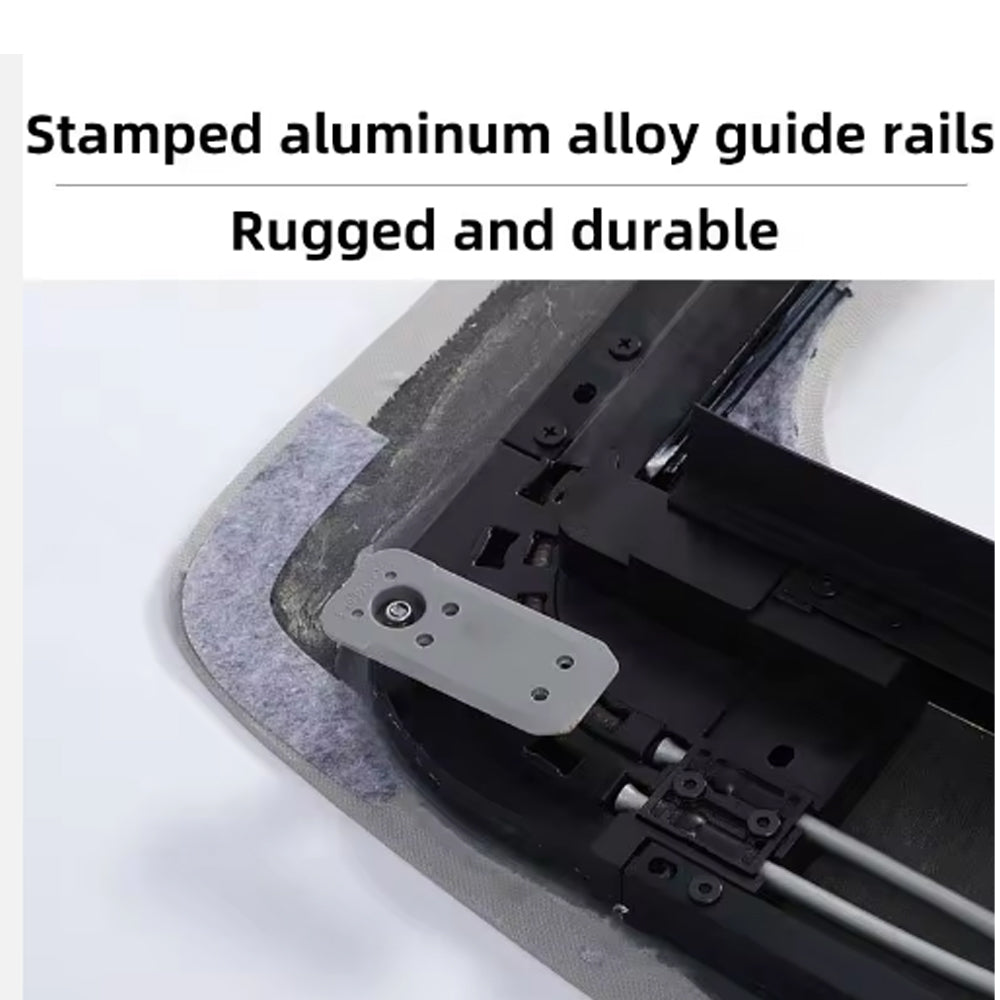 TESLA 2025 Model Y Juniper Push button + Voice Command Electric Retractable Roof Sunshade