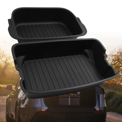 TESLA 2025 Model Y Juniper ABS Rear Trunk Double Layer Storage Tray