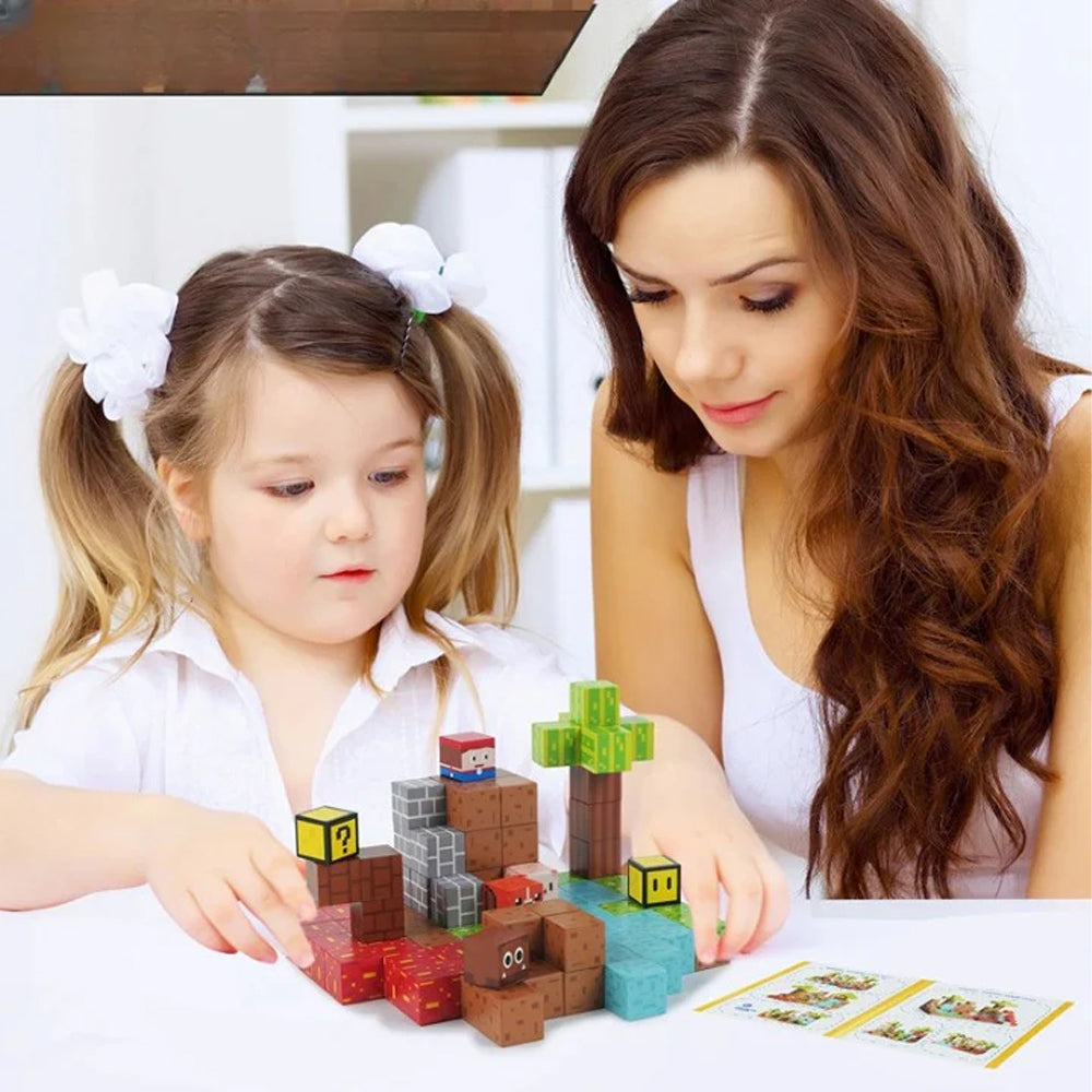Magnetic Building Blocks Educational Puzzle Toy