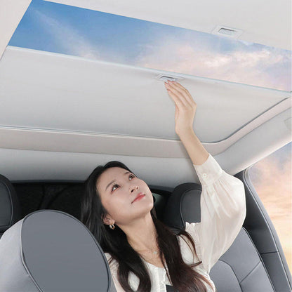 TESLA 2025 Model Y Juniper Manual Retractable Roof Sunshade