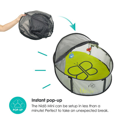 bblüv - Nido Mini: Anti-UV Pop-up Tent with Mosquito Net