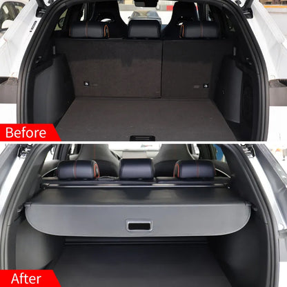 BYD Sealion 6 Retractable Carbon Fiber Trunk Cover - Black