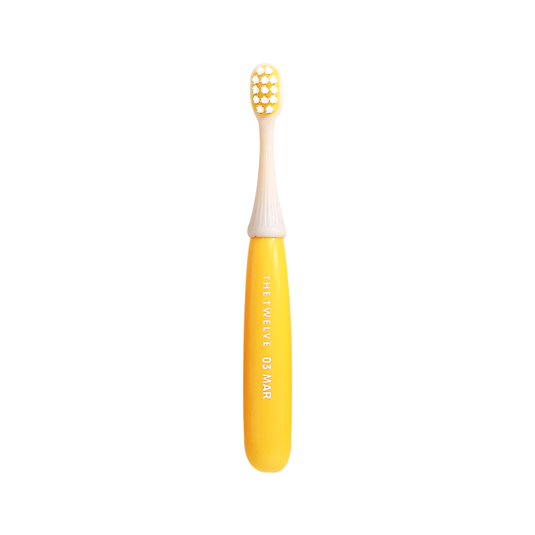 The Twelve Toddler Toothbrush in Pastel Color 1 piece (1-3 years old)