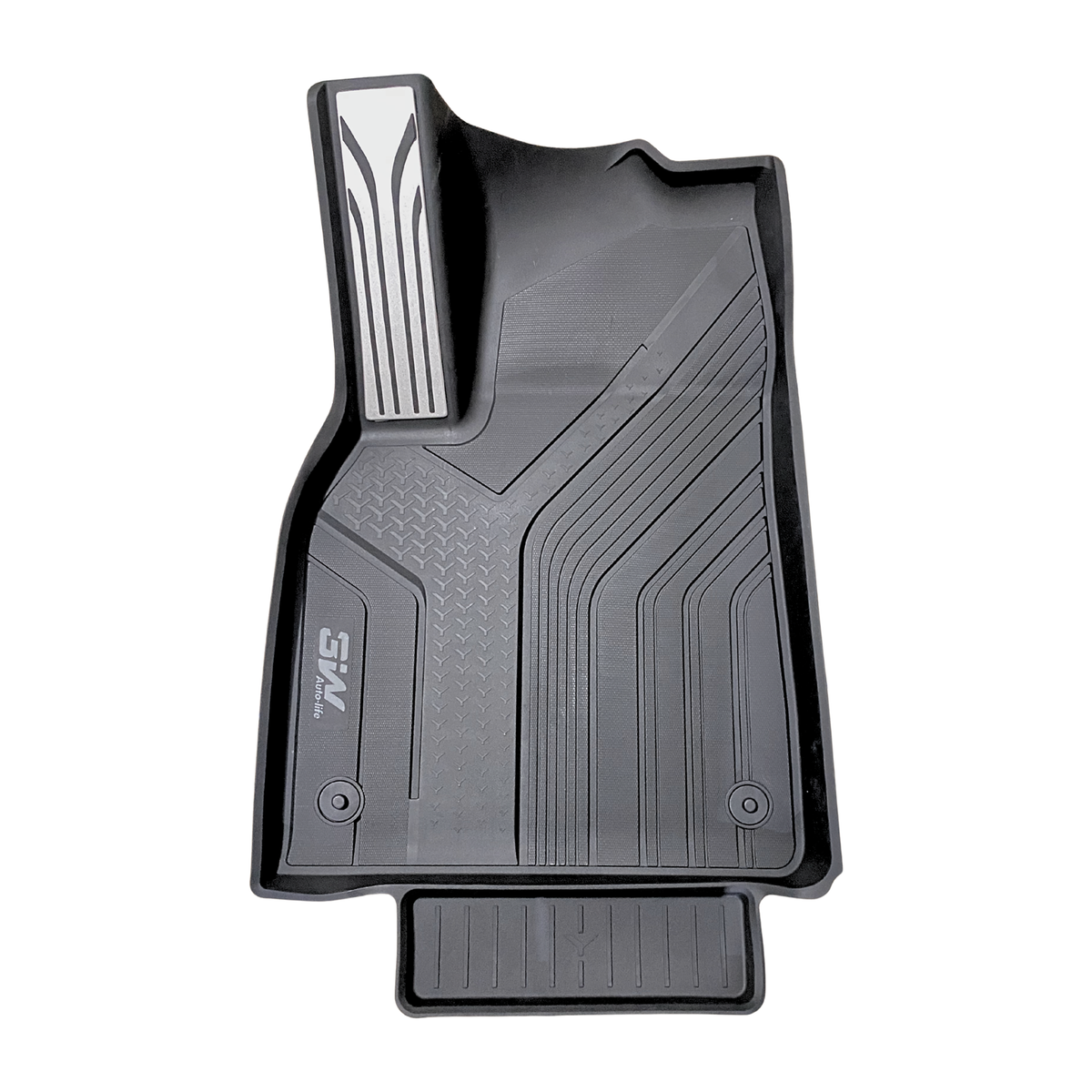 3W TESLA 2025-2026 MODEL Y Juniper All-Weather Double Layer Injected Molded TPE Odorless Cargo Liners Floormats - 1 SET (9 PCS)