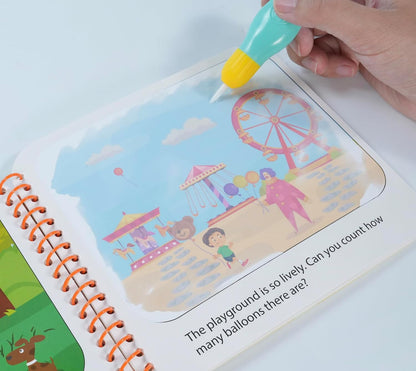 Y-Plus+ Water Magic Activity Book