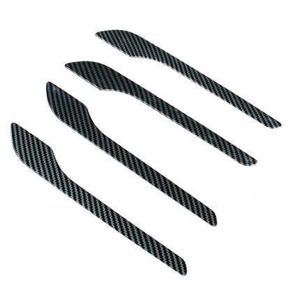 TESLA 2025 Model Y Juniper and Model 3 ABS Adhesive Carbon Fiber Door Handle Sticker