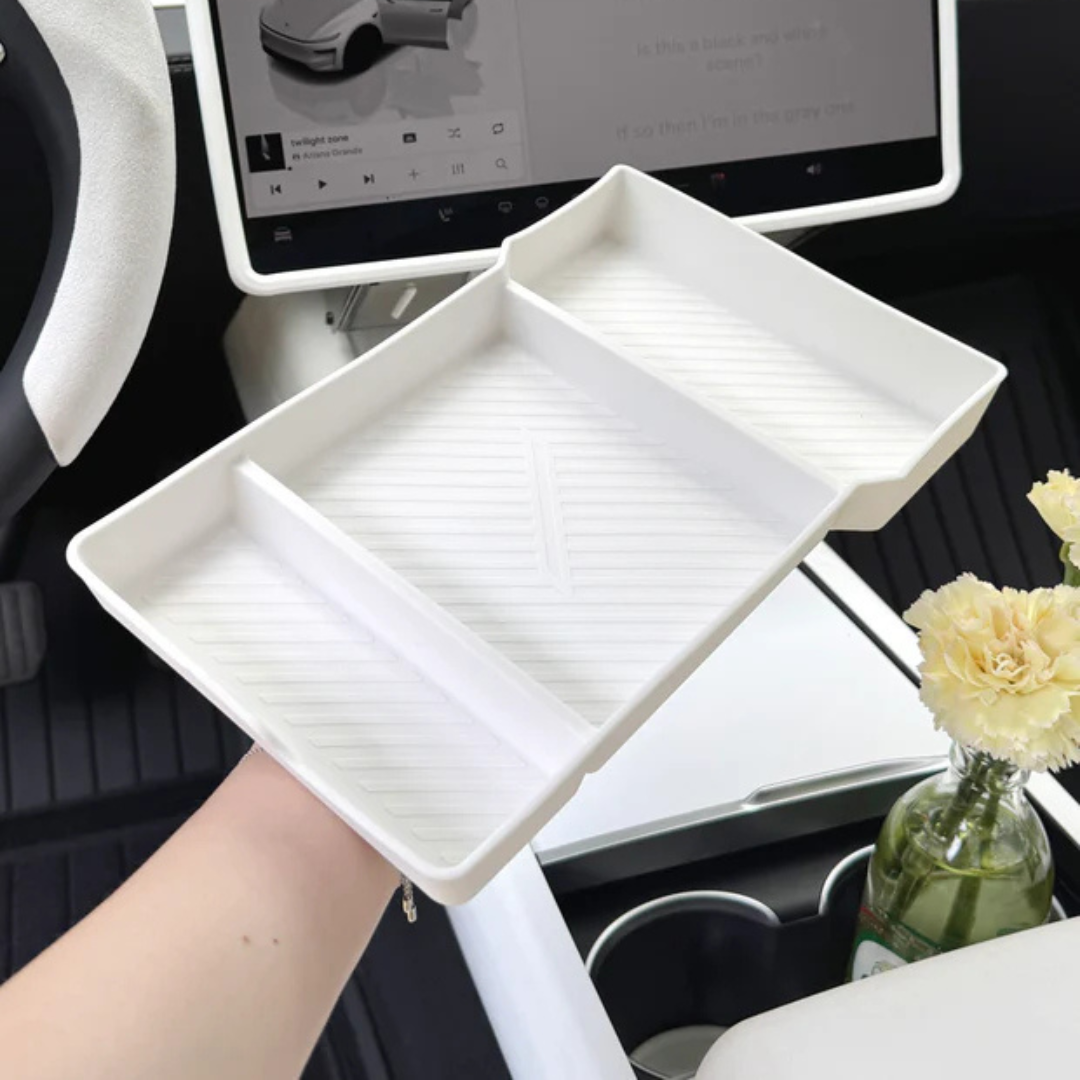 CIIYAA TESLA 2025/2026 Model Y Juniper | Model YL Center Console and Armrest under Storage Silicone Pad