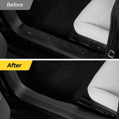 3W TESLA 2024-2026 Model 3 Highland TPE Front and Rear Door Sill Protector Threshold Strip - 1SET(4PCS)
