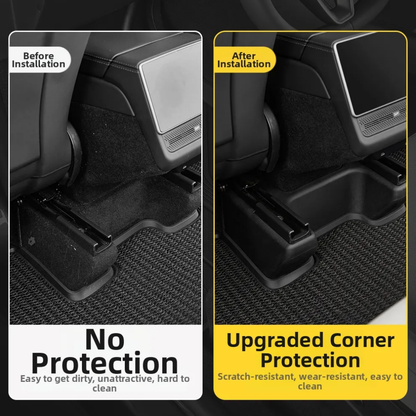 3W TESLA 2025|2026 Model Y Juniper TPE Underseat Corner Protection 1 SET (5PCS)