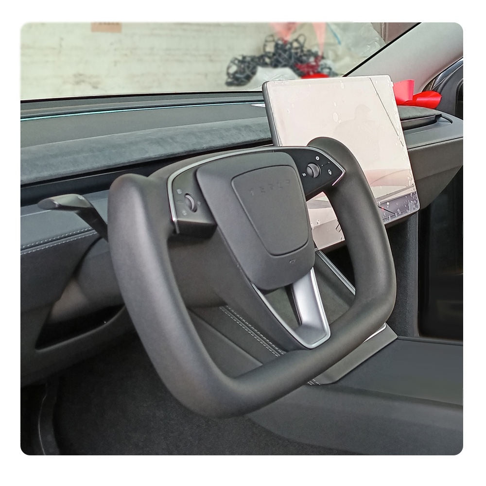 Tesla 2025 Model Y Juniper Yoke Steering Wheel