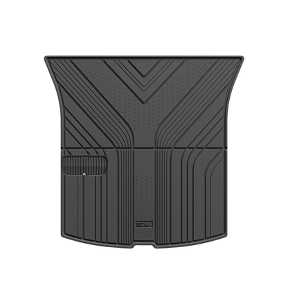 3W TESLA 2025-2026 MODEL Y Juniper All-Weather Double Layer Injected Molded TPE Odorless Cargo Liners Floormats - 1 SET (9 PCS)