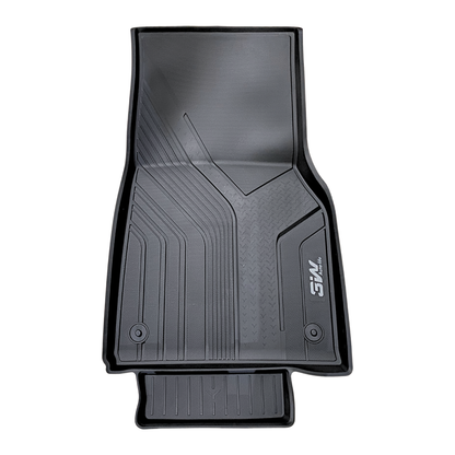 3W TESLA 2025-2026 MODEL Y Juniper All-Weather Double Layer Injected Molded TPE Odorless Cargo Liners Floormats - 1 SET (9 PCS)
