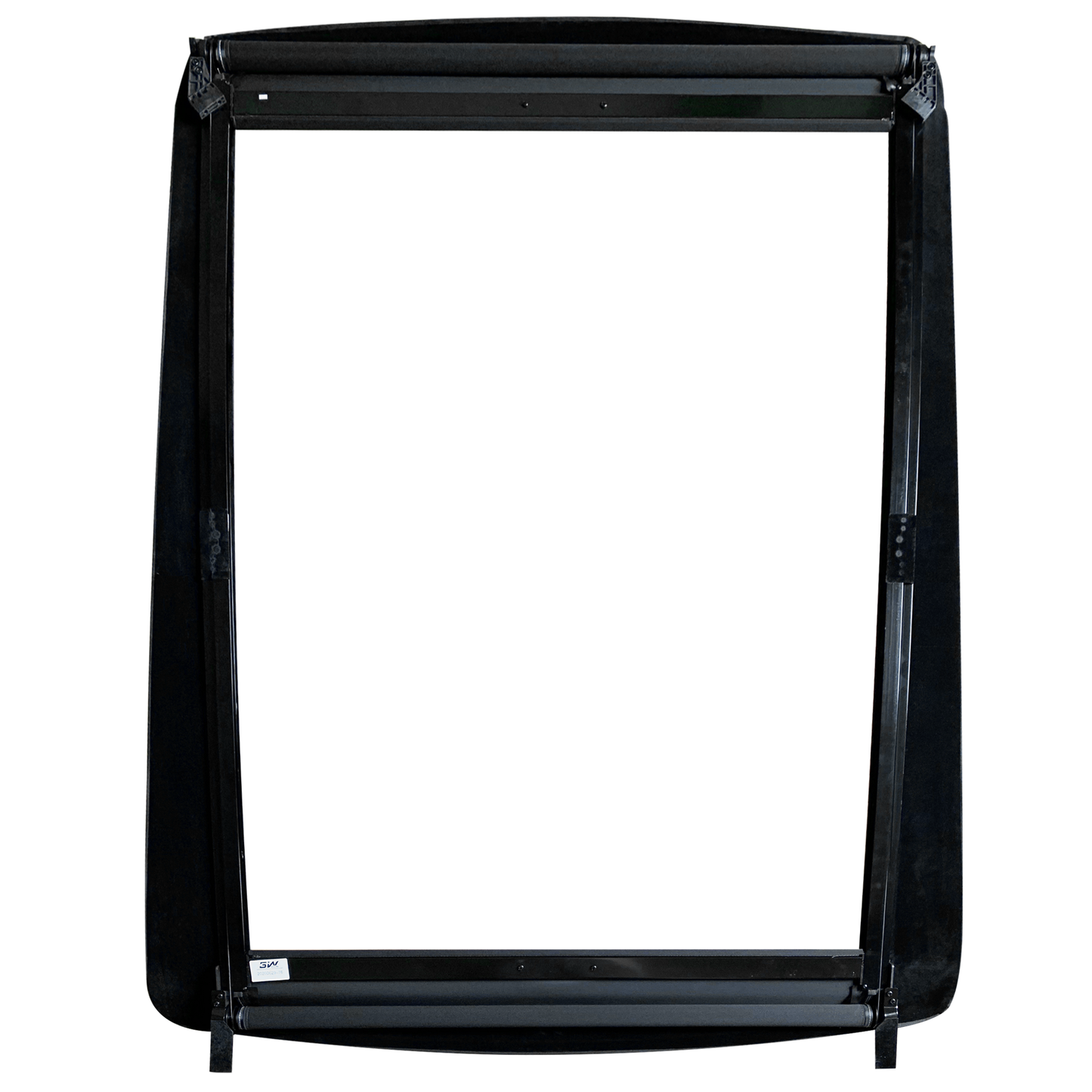 3W TESLA 2026 Model YL Retractable Manual Glass Roof Sunshade - Black