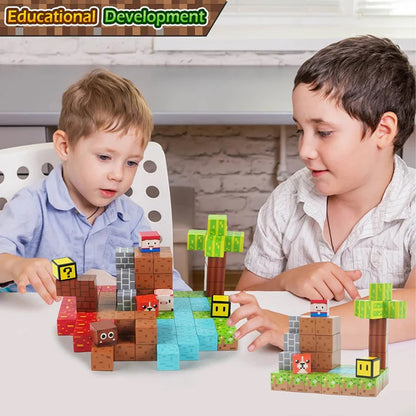 Magnetic Building Blocks Educational Puzzle Toy