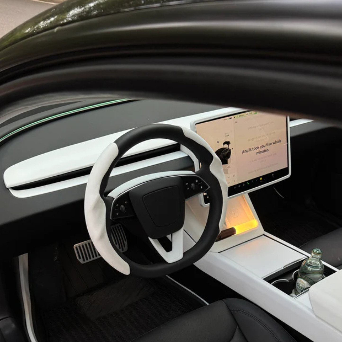 CIIYAA TESLA Model Y Juniper | Model 3 Highland | Model YL PureDeco Dashboard Air Vent Trim - 1 SET (2PCS)