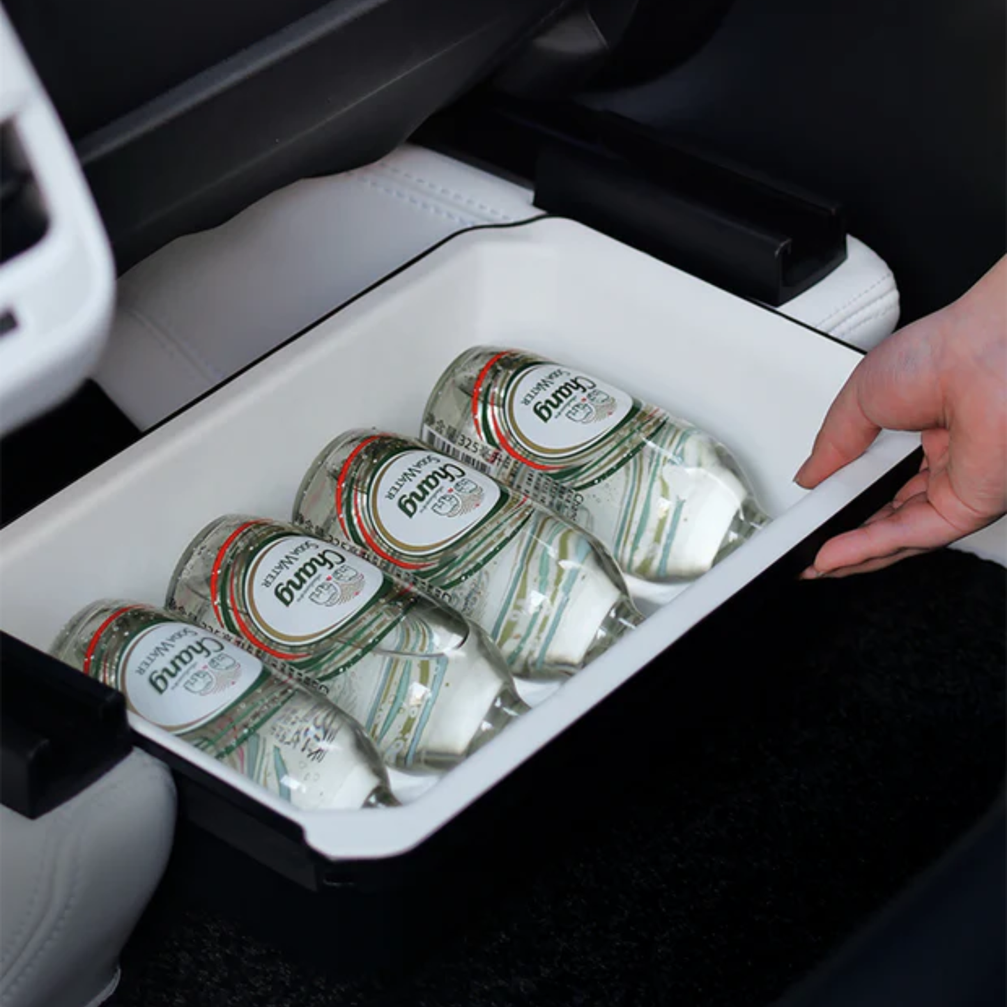 CIIYAA TESLA Model Y Dual Layer Rear Under Seat Storage Box - Set (2pcs)