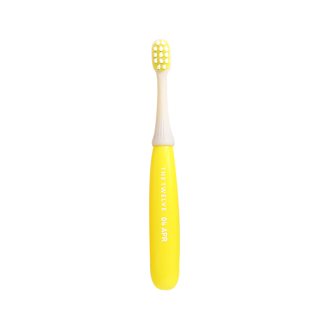 The Twelve Toddler Toothbrush in Pastel Color 1 piece (1-3 years old)
